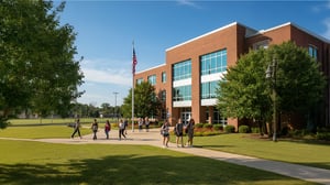 k12 school exterior
