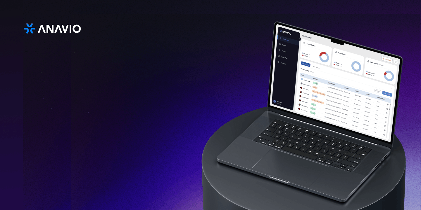 Anavio | Unified Cloud Security Platform for Video, Access & AI