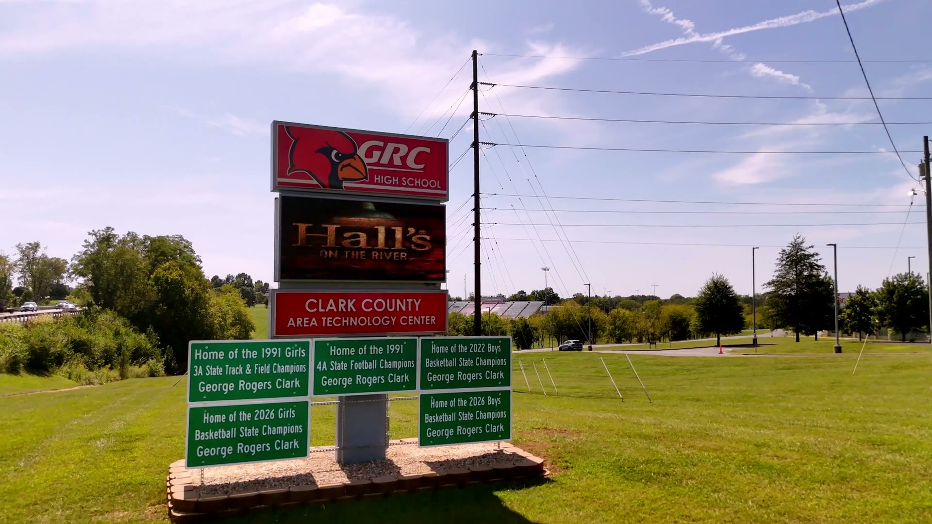 Clark County Area Technology Center sign